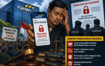 Pemblokiran Rekening Warga Pati, Dampak terhadap Kepercayaan Publik dan Bank Mandiri