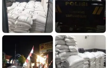 Geger Bantuan Pangan di Desa Ambit: 198 Karung Beras Diamankan Polsek Waled, 128 KPM Disebut Belum Menerima