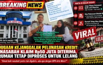 Dugaan Kejanggalan Pelunasan Kredit: Nasabah Klaim Rp50 Juta Diterima, Rumah Tetap Diproses untuk Lelang