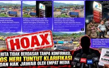 Bos Heri Bantah Dikaitkan Mafia Solar di Moga, Empat Media Diminta Koreksi Pemberitaan