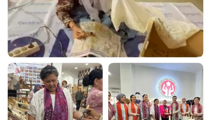 Lestari Moerdijat Dorong Inklusi Disabilitas dalam Industri Batik, Karya Siswa SLB Jepara Tuai Apresiasi