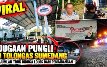 Dugaan Pungli di Tolongas Sumedang, Sejumlah Truk Diduga Lolos dari Penimbangan