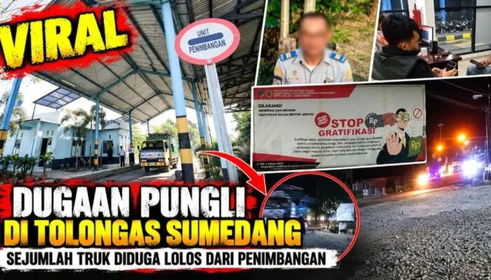 Dugaan Pungli di Tolongas Sumedang, Sejumlah Truk Diduga Lolos dari Penimbangan