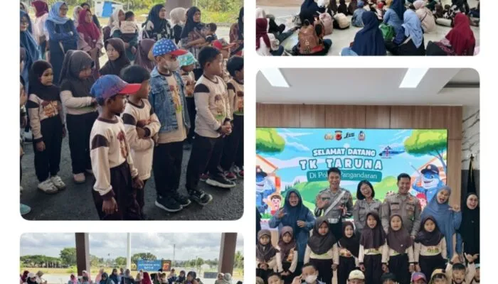 Polisi Sahabat Anak, Polres Pangandaran Kenalkan Tugas Kepolisian dan Edukasi Keselamatan Sejak Dini